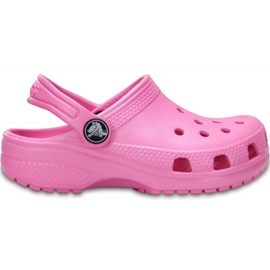Crocs dla dzieci Crocband Classic Clog K Kids różowe 204536 6I2
