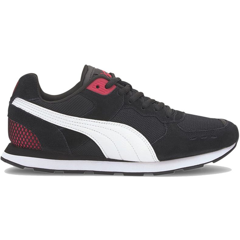 Buty Puma Vista czarno-biało-czerwone 369365 12 białe czarne