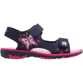 Sandały dla dzieci Kappa Blossom K Footwear Kids granatowo-różowe 260593K 6722 granatowe