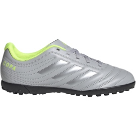 Buty piłkarskie adidas Copa 20.4 Tf Jr EF8359 szare szare