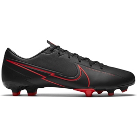 Buty piłkarskie Nike Mercurial Vapor 13 Academy FG/MG AT5269 060 czarne czarne