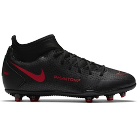 Buty piłkarskie Nike Phantom Gt Club Df FG/MG Junior CW6727 060 czarne czarne