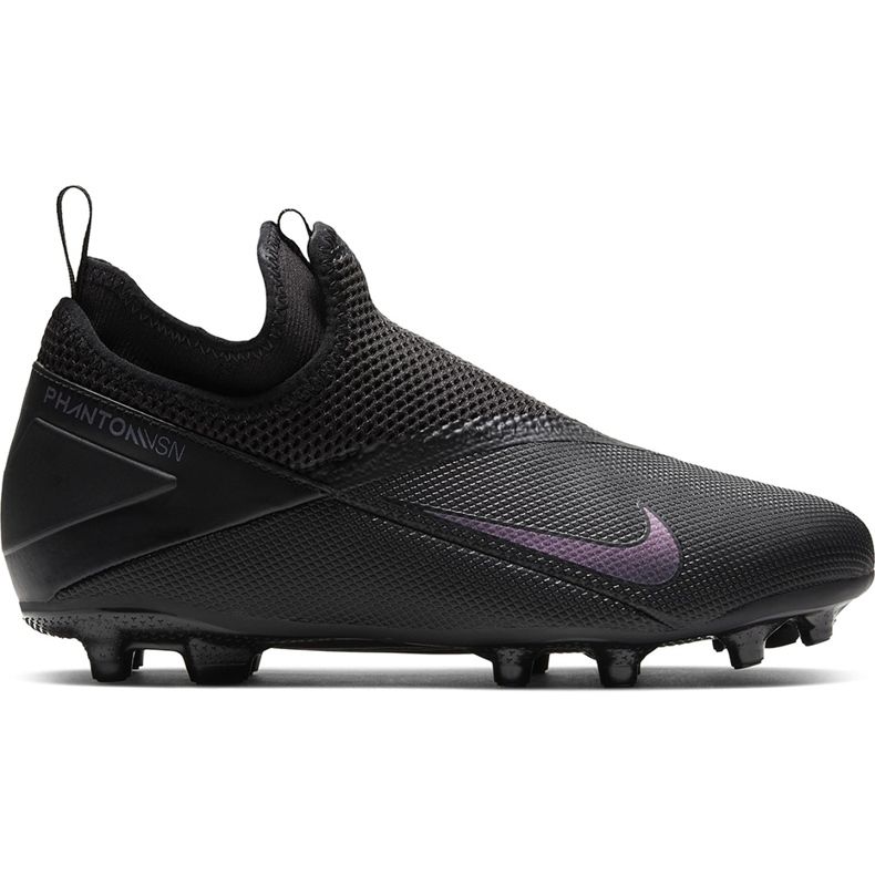 Buty piłkarskie Nike Phantom Vsn 2 Academy Df FG/MG Junior CD4059 010 czarne czarne
