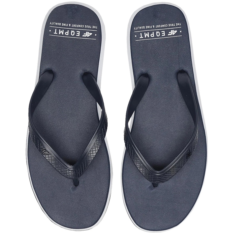 Klapki męskie 4F granat H4L20 KLM005 31S granatowe