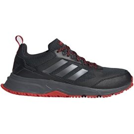 Buty męskie adidas Rockadia Trail 3.0 czarno-czerwone EG2521 czarne