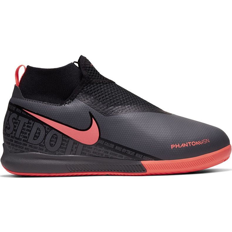 Buty piłkarskie Nike Phantom Vsn Academy Df Ic Jr AO3290 080 niebieskie szare