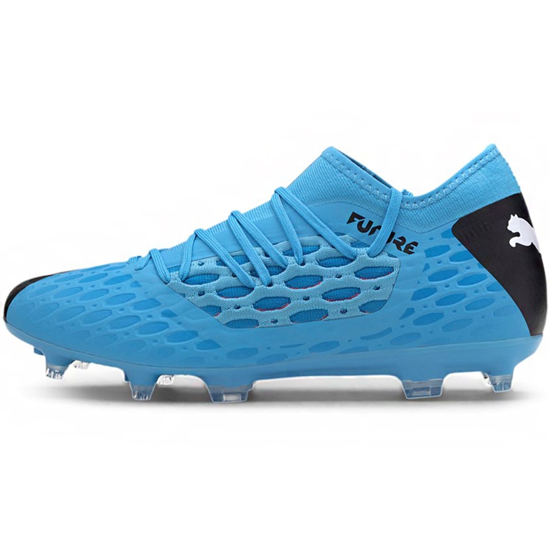 Buty piłkarskie Puma Future 5.3 Netfit Fg Ag 105756 01 niebieskie niebieskie