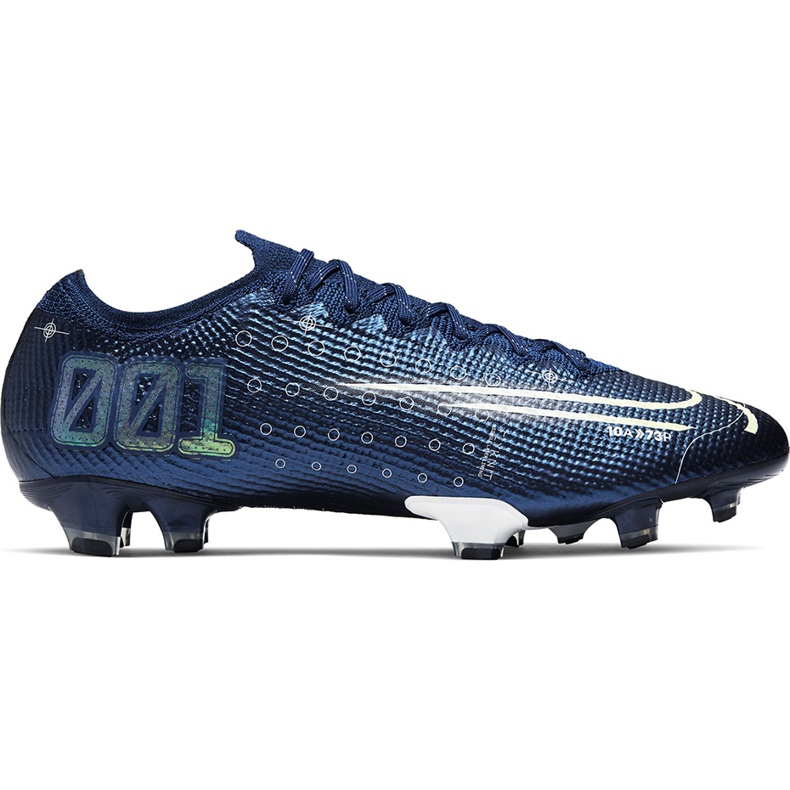 Buty piłkarskie Nike Mercurial Vapor 13 Elite Mds Fg CJ1295 401 niebieskie różowe