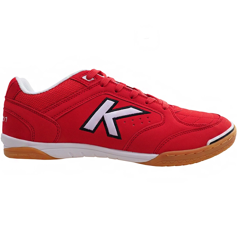Buty halowe Kelme Precision Indoor czerwone 55211 0130