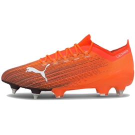 Buty piłkarskie Puma Ultra 1.1 MxSG 106076 01 pomarańczowe pomarańczowe