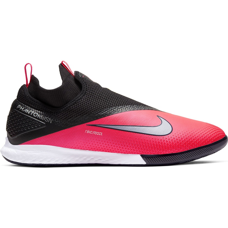 Buty piłkarskie Nike React Phantom Vsn 2 Pro Df Ic CD4170 606 czerwony,czarny czerwone