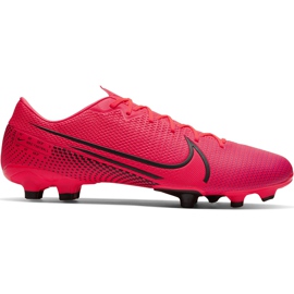 Buty piłkarskie Nike Mercurial Vapor 13 Academy FG/MG AT5269 606 czerwone czerwone