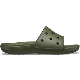 Crocs klapki Classic Slide khaki 206121 309 zielone