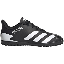 Buty piłkarskie adidas Predator 20.4 Tf Junior FW9223 czarne czarne