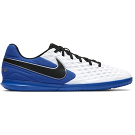 Buty piłkarskie Nike Tiempo Legend 8 Club Ic AT6110 104 niebieskie białe