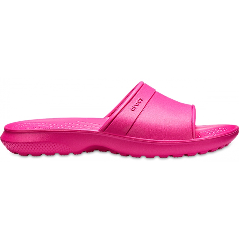 Crocs klapki dla dzieci Classic Slide Kids różowe 204981 6XO