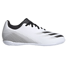 Buty piłkarskie adidas X GHOSTED.4 In Junior FW6802 wielokolorowe białe