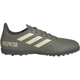 Buty piłkarskie adidas Predator 19.4 Tf EF8212 zielone zielone