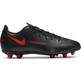 Buty piłkarskie Nike Jr Phantom Gt Club FG/MG CK8479 060 czarne czarne