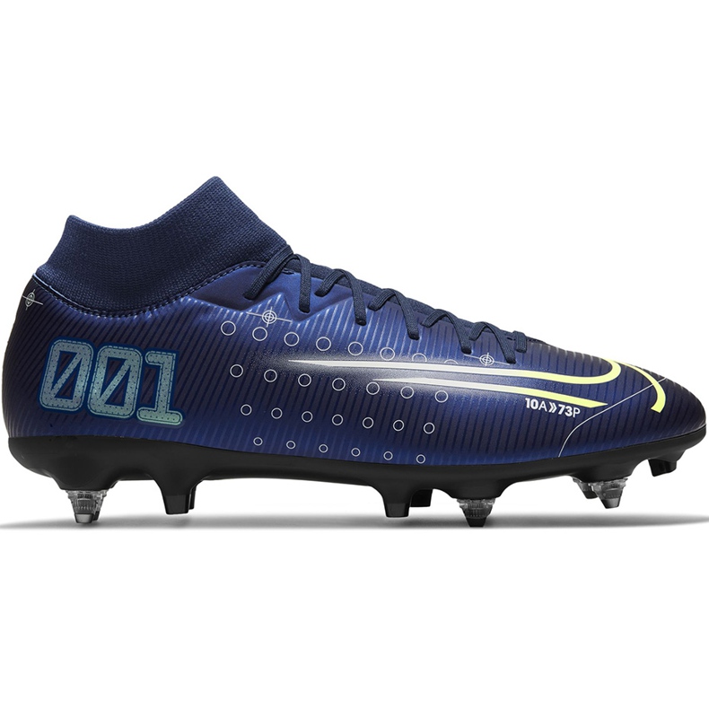 Buty piłkarskie Nike Mercurial Superfly 7 Academy Mds Sg Pro Ac CK0014 401 granatowe granatowe