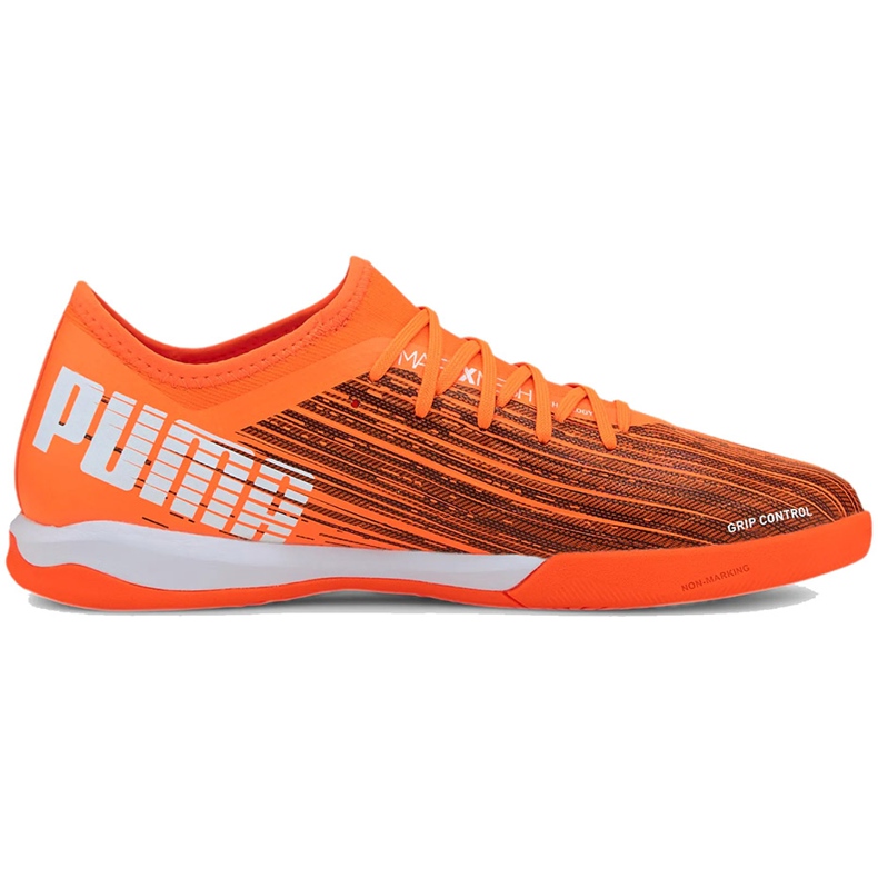 Buty piłkarskie Puma Ultra 3.1 It 106090 01 pomarańczowe pomarańczowe