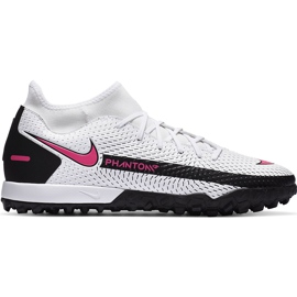 Buty piłkarskie Nike Phantom Gt Academy Df Tf CW6666 160 białe białe
