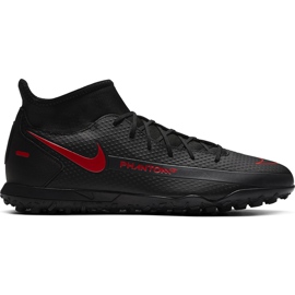 Buty piłkarskie Nike Phantom Gt Club Df Tf CW6670 060 czarne czarne