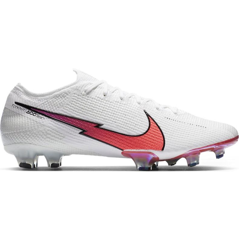 Buty piłkarskie Nike Mercurial Vapor 13 Elite Fg AQ4176 163 białe białe