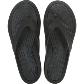 Crocs klapki Swiftwater Flip W czarne 204974 060