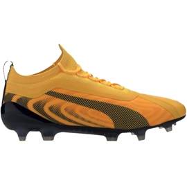 Buty piłkarskie Puma One 20.1 Fg Ag Ultra żółte 105743 01