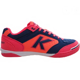 Buty halowe Kelme Precision Indoor pomarańczowo-różowo-niebieskie 55211 9816 wielokolorowe