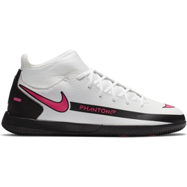Buty piłkarskie Nike Phantom Gt Club Df Ic Junior CW6728 160 białe białe