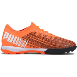 Buty piłkarskie Puma Ultra 3.1 Tt 106089 01 pomarańczowe pomarańczowe