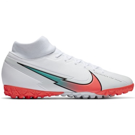 Buty piłkarskie Nike Mercurial Superfly 7 Academy M Tf AT7978 163 białe