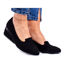 Damskie Półbuty Exquisite Czarne 1205