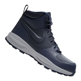 Buty Nike Manoa Ltr Jr BQ5372-400 czarne granatowe