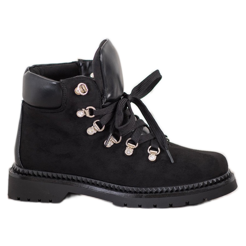 Bello Star Czarne Traperki