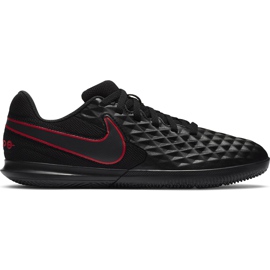 Buty piłkarskie Nike Tiempo Legend 8 Club Ic Junior AT5882 060 czarne czarne