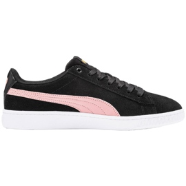 Buty damskie Puma Vikky v2 czarno-różowe 369725 11 czarne