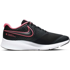 Buty Nike Star Runner 2 Jr AQ3542 002 czarne różowe