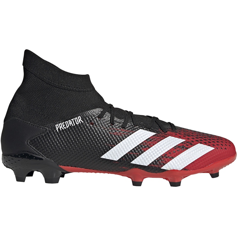 Buty piłkarskie adidas Predator 20.3 Fg EE9555 czarne wielokolorowe