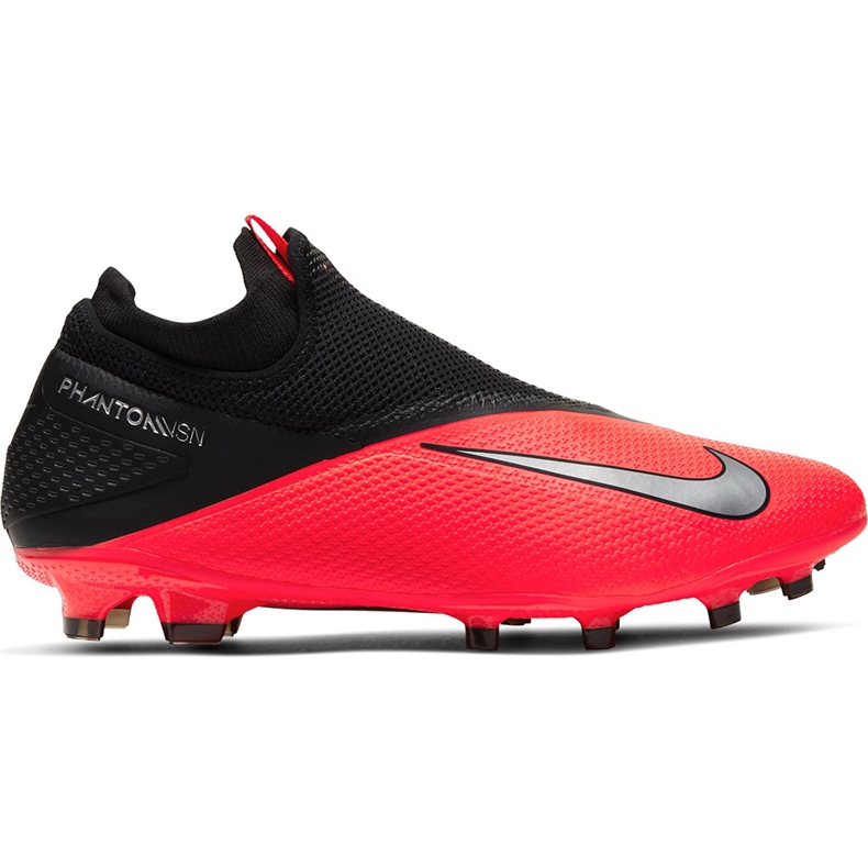 Buty piłkarskie Nike Phantom Vsn 2 Pro Df Fg CD4162 606 czerwone czerwony,czarny
