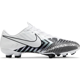 Buty piłkarskie Nike Mercurial Vapor 13 Academy Mds FG/MG CJ1292 110 białe białe
