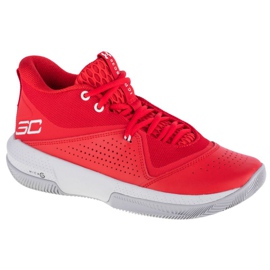 Buty Under Armour Sc 3Zero Iv M 3023917-600 czerwone czerwone