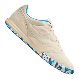 Buty halowe Nike The Premier Ii Sala M AV3153-114 beżowy beżowy