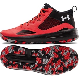 Buty Under Armour Lockdown 5 M 3023949-601 wielokolorowe pomarańcze i czerwienie