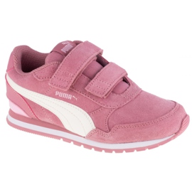 Buty Puma St Runner V2 Sd V Ps Jr 366001-09 pomarańczowe różowe