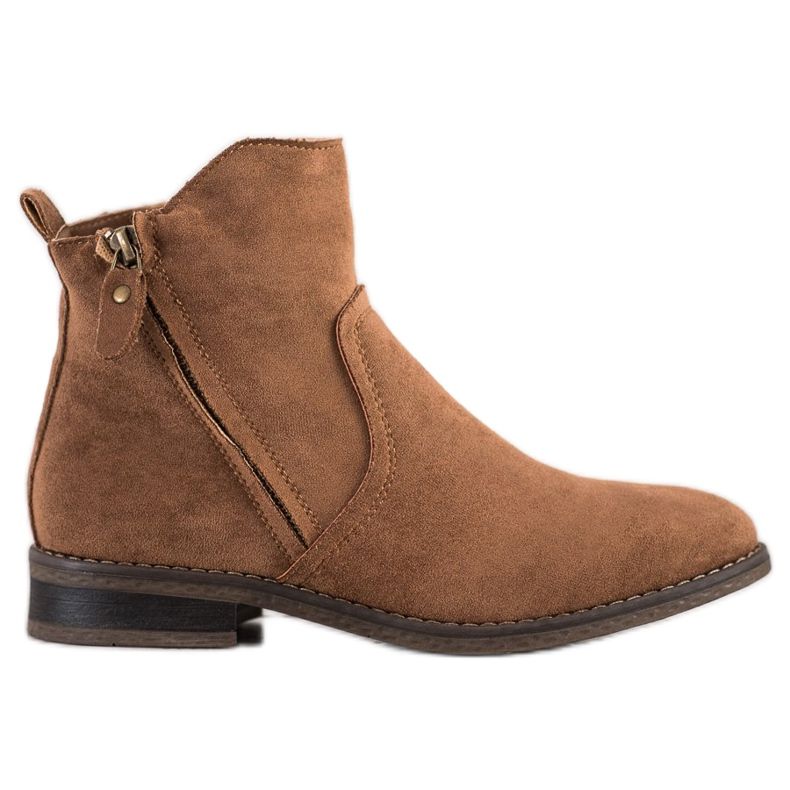 Evento Wygodne Casualowe Botki brązowe