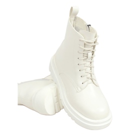 Buty na wysokiej podeszwie białe ID01 White