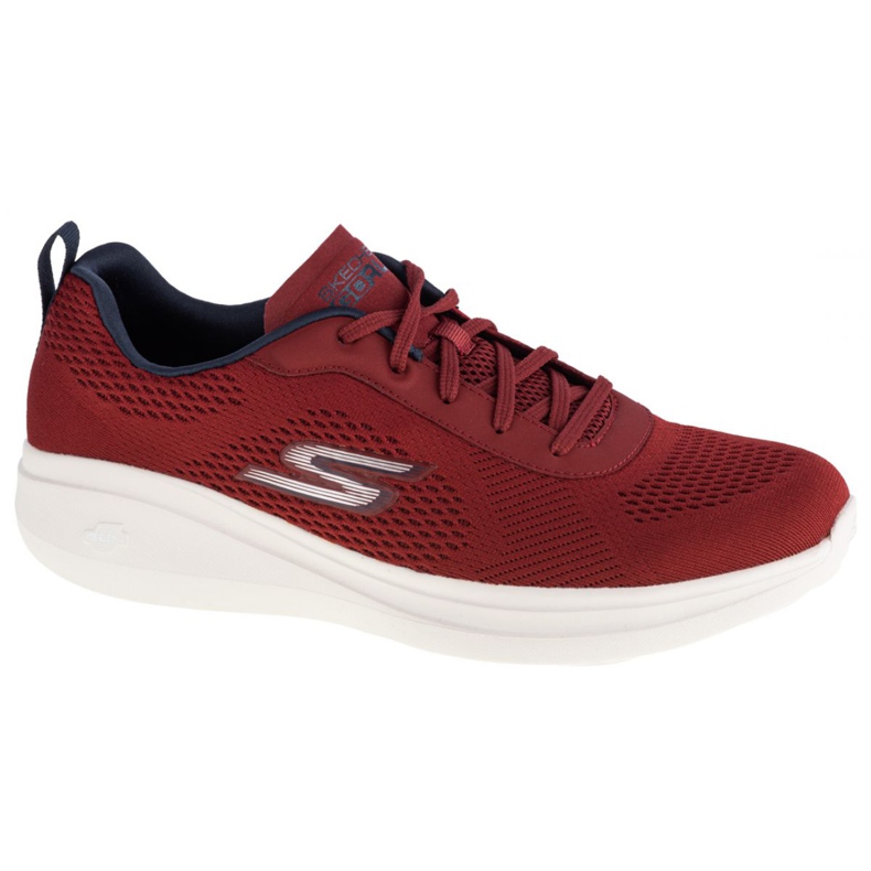 Buty Skechers Go Run Fast-Quake M 55106-BURG czerwone